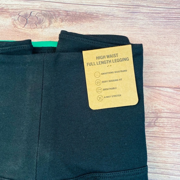 VS PINK High Waist Full Length Cotton Leggings Large - Picture 6 of 9